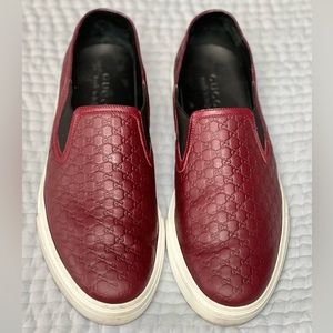 Gucci Sylvie Leather in Oxblood